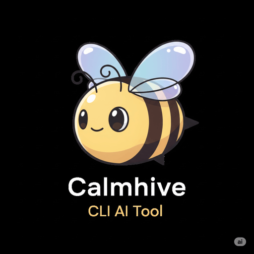 Calmhive bee logo